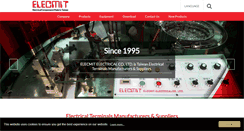 Desktop Screenshot of elecmit.com